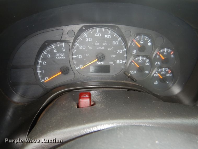 image for item GY9810 2006 GMC C5500 flatbed truck