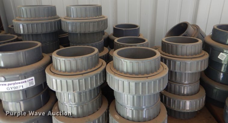 image for item GY9871 Approximately 50 schedule 80 PVC unions