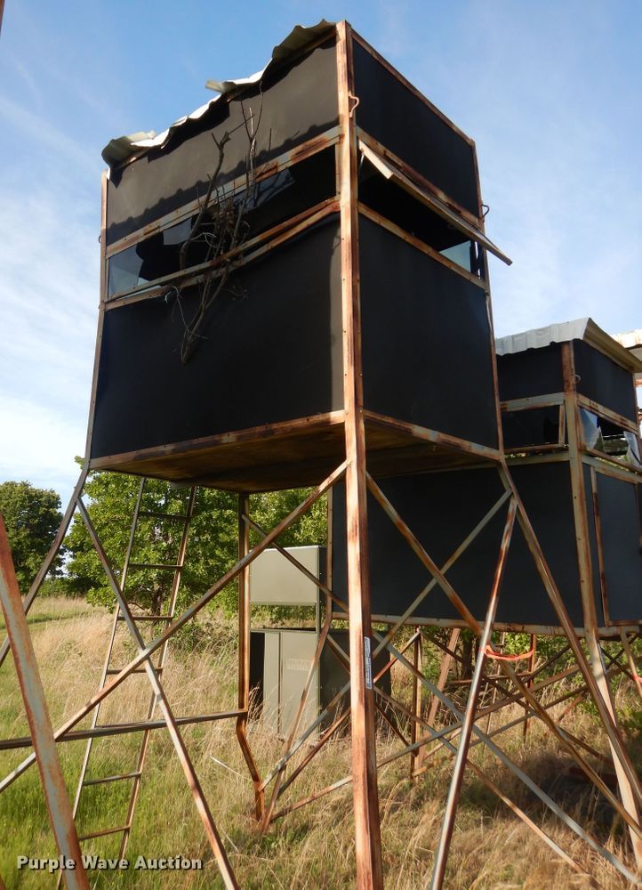 image for item HA9074 (3) Quad tower deer stands