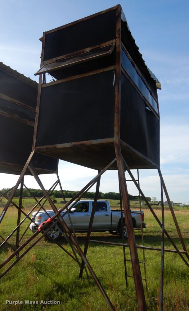 image for item HA9074 (3) Quad tower deer stands