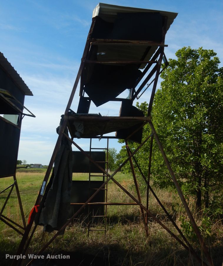 image for item HA9074 (3) Quad tower deer stands