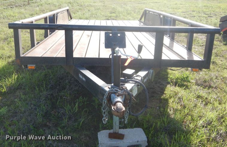 image for item HA9077 Shop built utility trailer