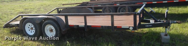 image for item HA9077 Shop built utility trailer
