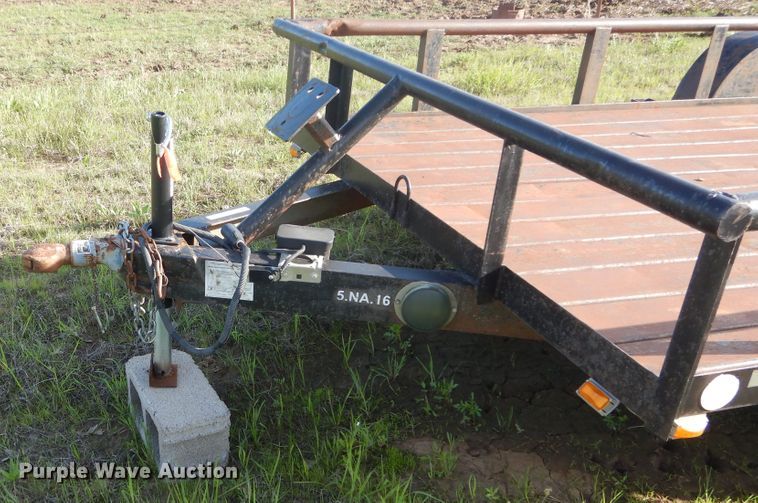 image for item HA9077 Shop built utility trailer