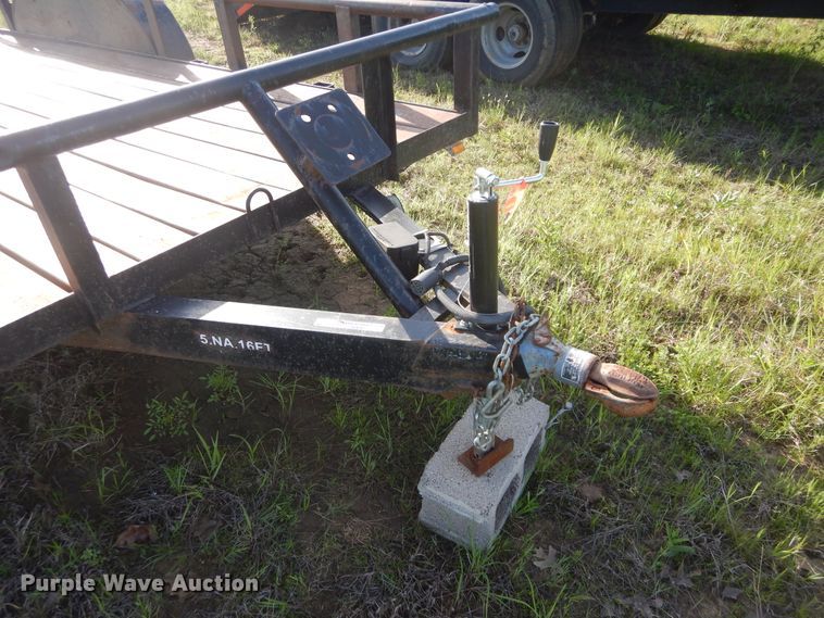 image for item HA9077 Shop built utility trailer