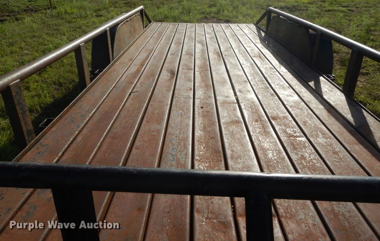 image for item HA9077 Shop built utility trailer