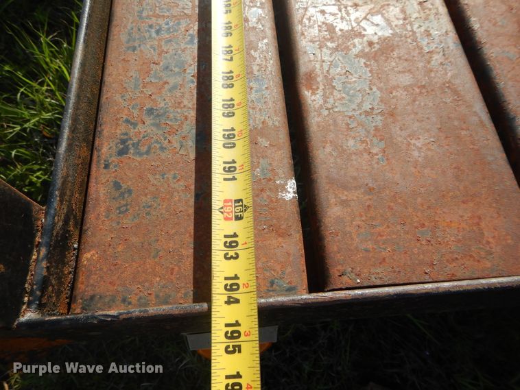 image for item HA9077 Shop built utility trailer