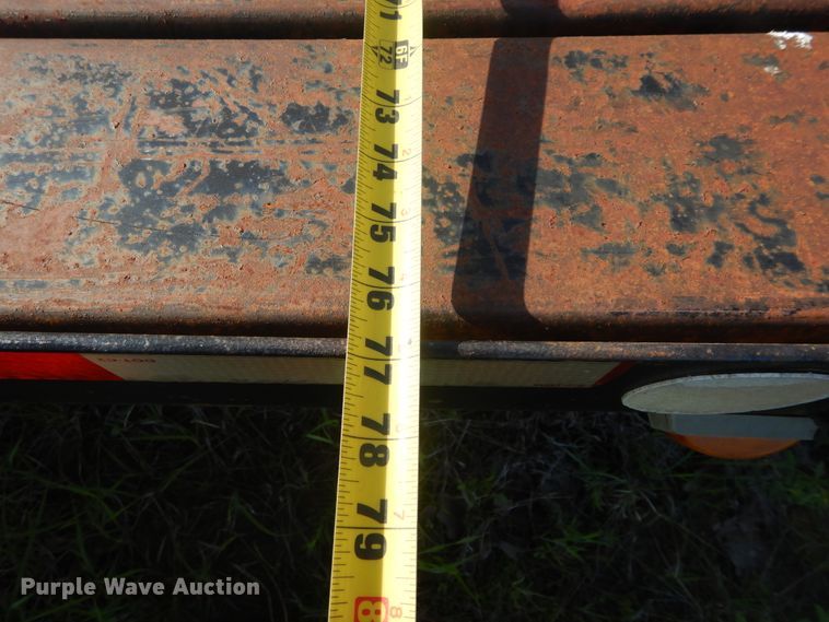 image for item HA9077 Shop built utility trailer