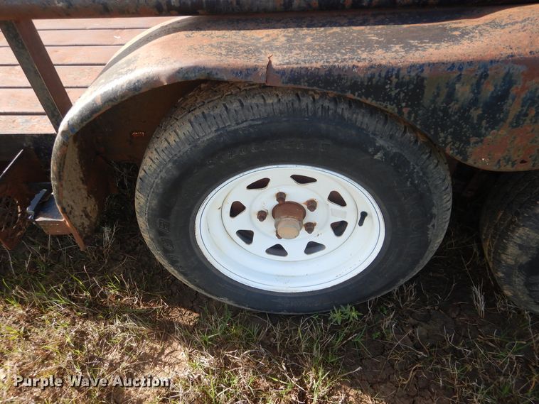 image for item HA9077 Shop built utility trailer