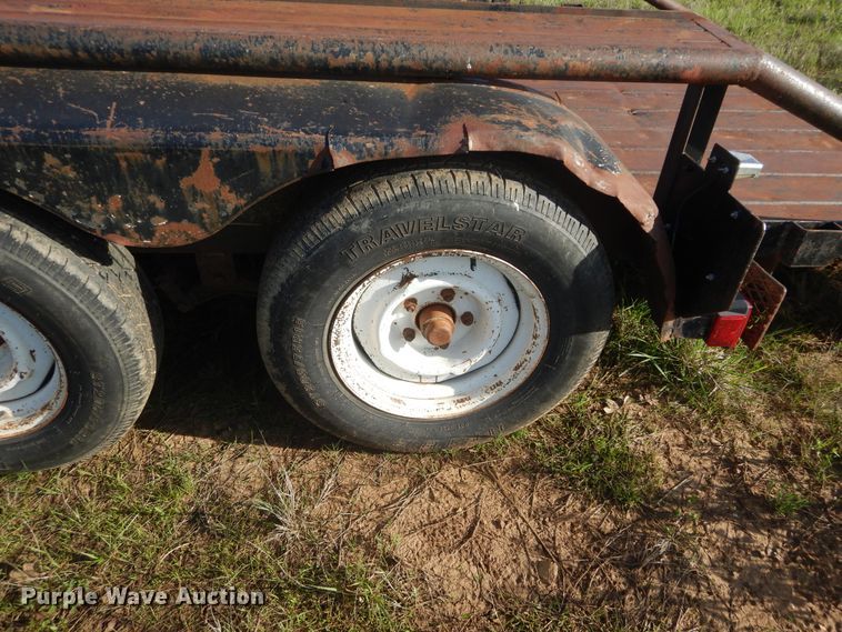 image for item HA9077 Shop built utility trailer