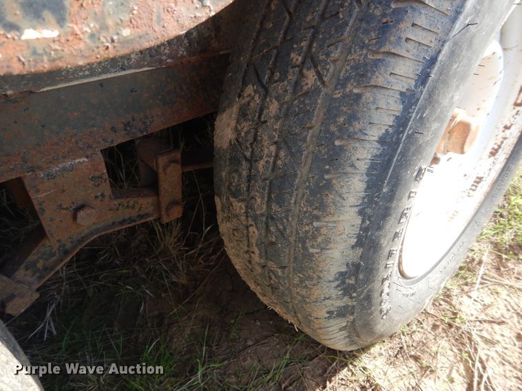 image for item HA9077 Shop built utility trailer