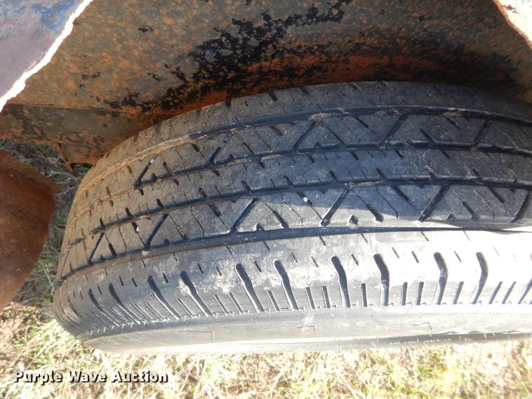 image for item HA9077 Shop built utility trailer