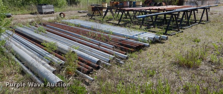 image for item HA9083 (2) pipe racks with pipe