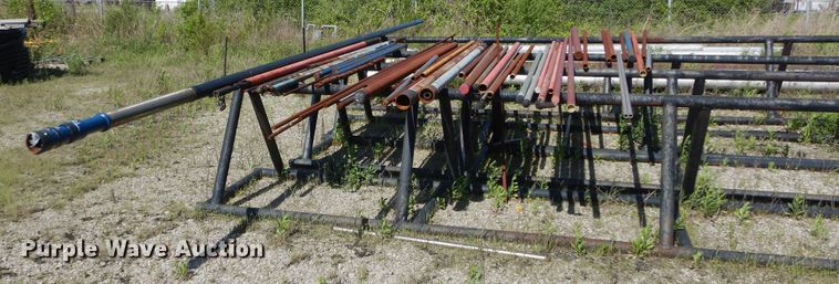 image for item HA9083 (2) pipe racks with pipe