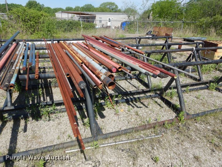 image for item HA9083 (2) pipe racks with pipe