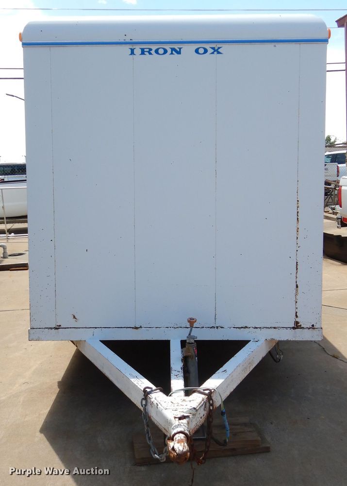 image for item HA9092 Iron Ox enclosed cargo trailer