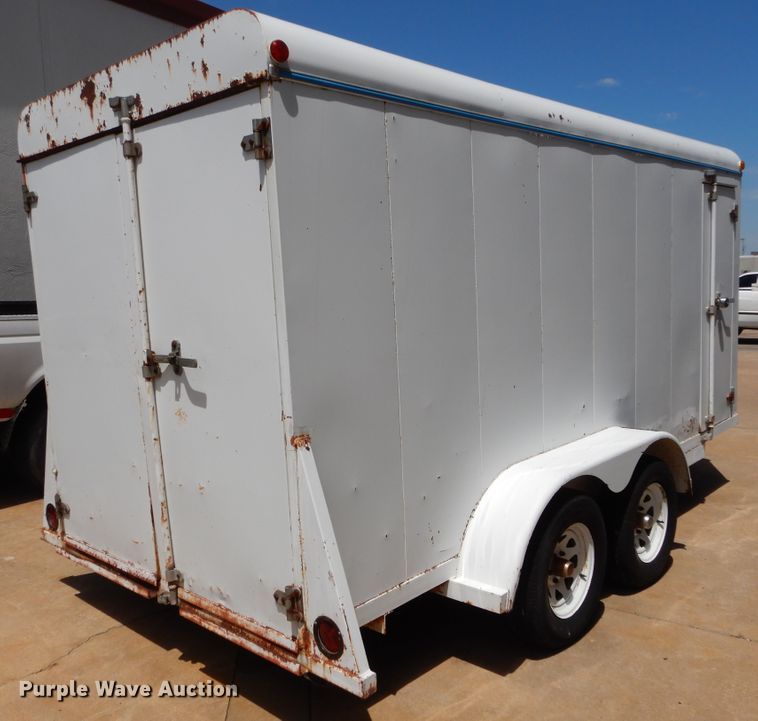 image for item HA9092 Iron Ox enclosed cargo trailer