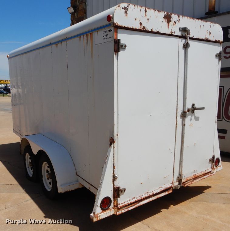 image for item HA9092 Iron Ox enclosed cargo trailer