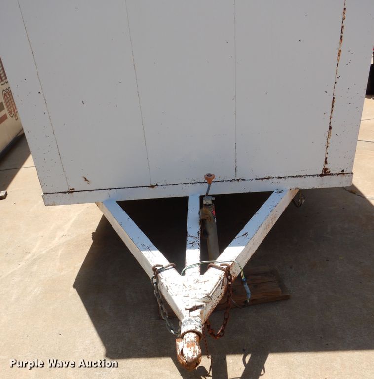 image for item HA9092 Iron Ox enclosed cargo trailer