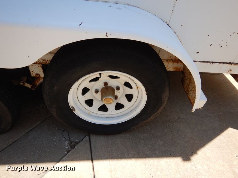 image for item HA9092 Iron Ox enclosed cargo trailer