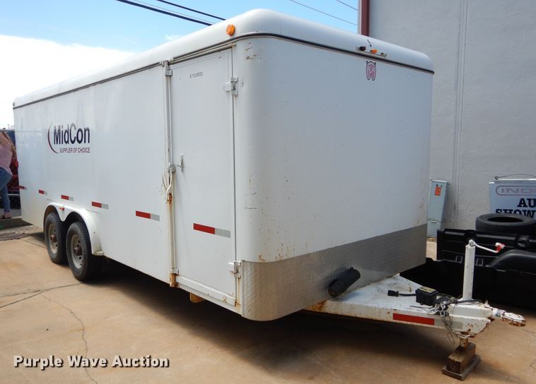image for item HA9093 2013 WW enclosed cargo trailer