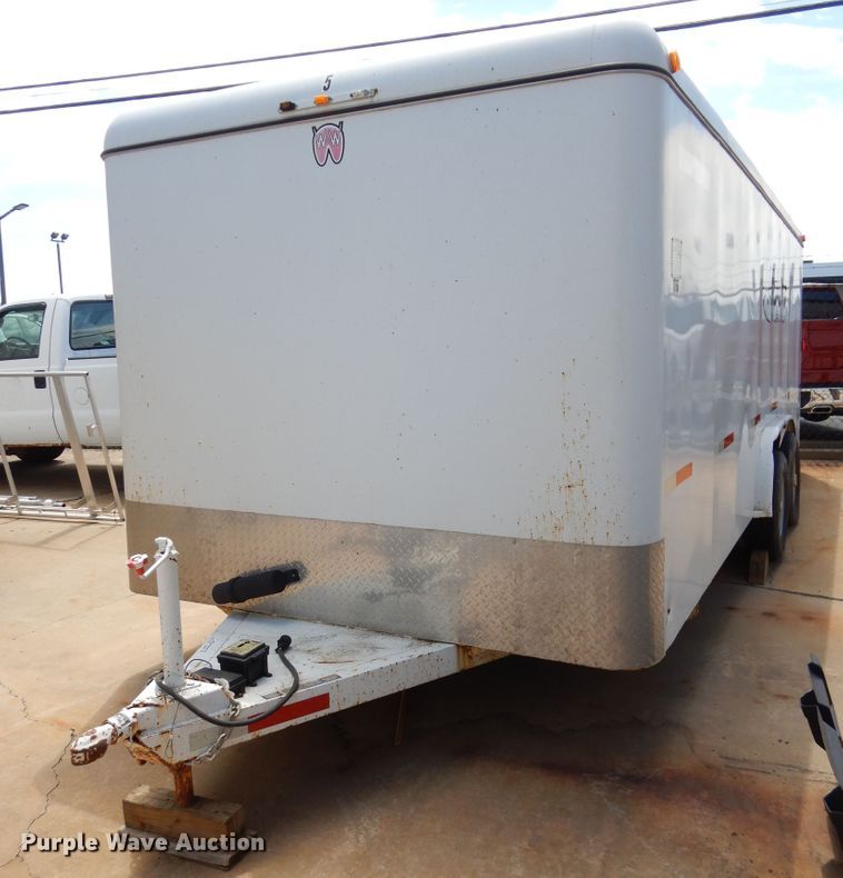 image for item HA9093 2013 WW enclosed cargo trailer