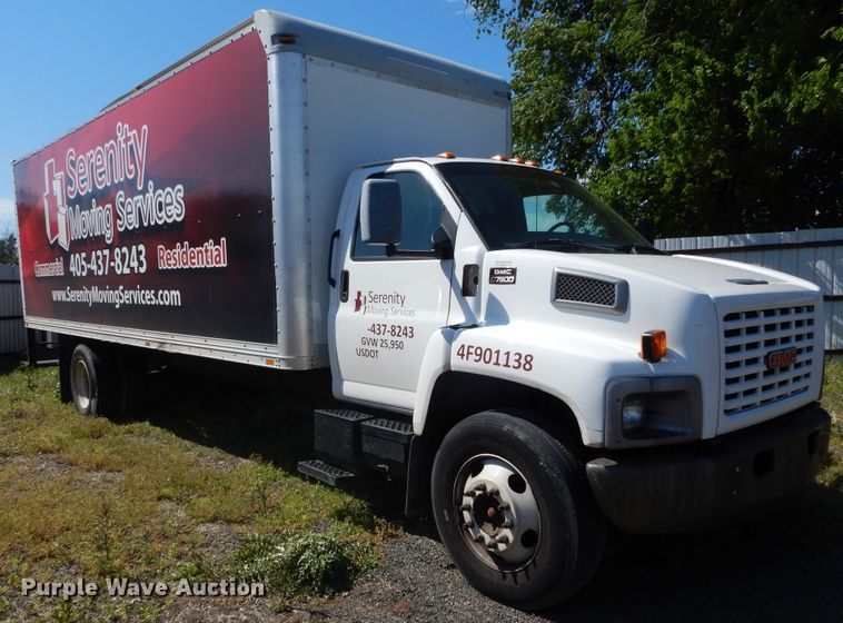 image for item HA9096 2004 GMC C7500 box truck