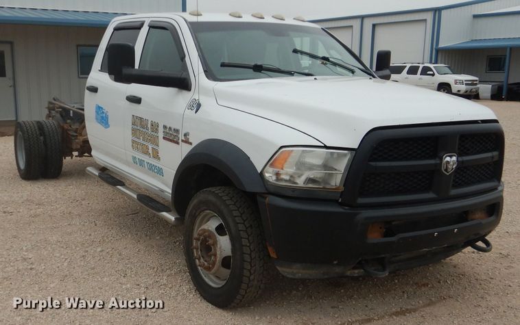 image for item HC9014 2013 Dodge Ram 5500HD Crew Cab truck cab and chassis