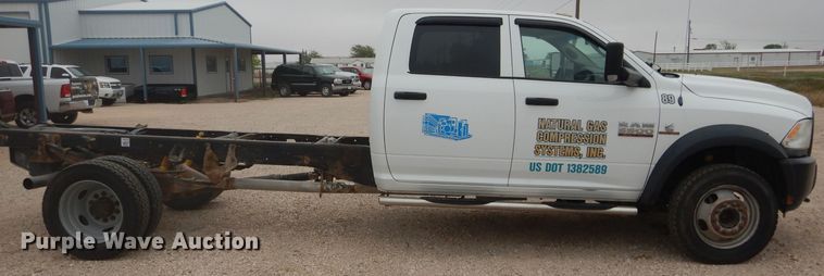 image for item HC9014 2013 Dodge Ram 5500HD Crew Cab truck cab and chassis