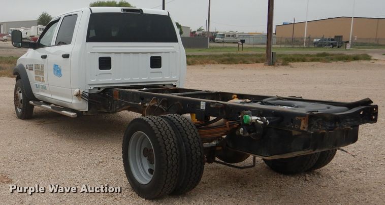 image for item HC9014 2013 Dodge Ram 5500HD Crew Cab truck cab and chassis