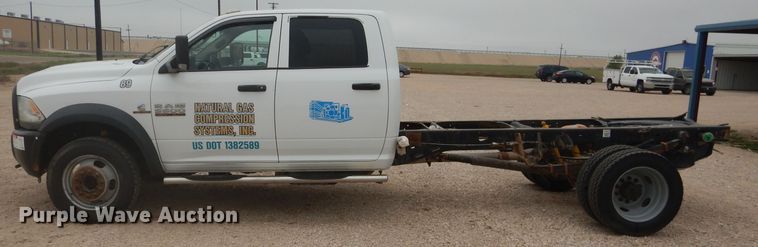 image for item HC9014 2013 Dodge Ram 5500HD Crew Cab truck cab and chassis