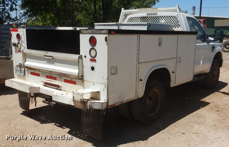 image for item HC9018 2008 Ford F350 Super Duty  utility bed pickup truck