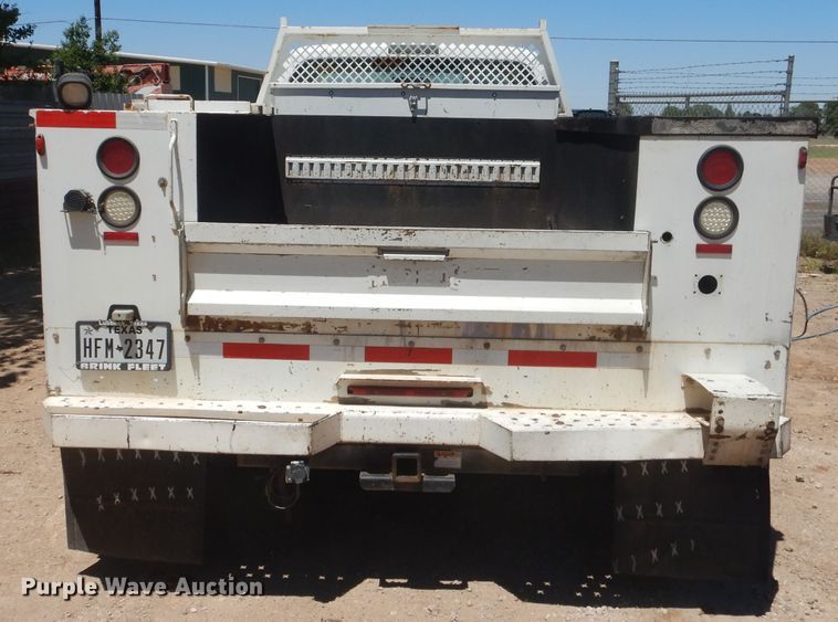 image for item HC9018 2008 Ford F350 Super Duty  utility bed pickup truck