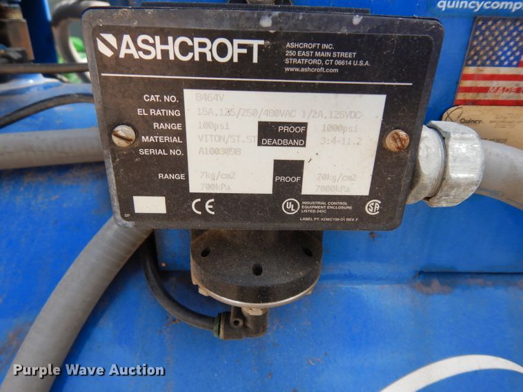 image for item HT9041 2015 Quincy QT5 air compressor