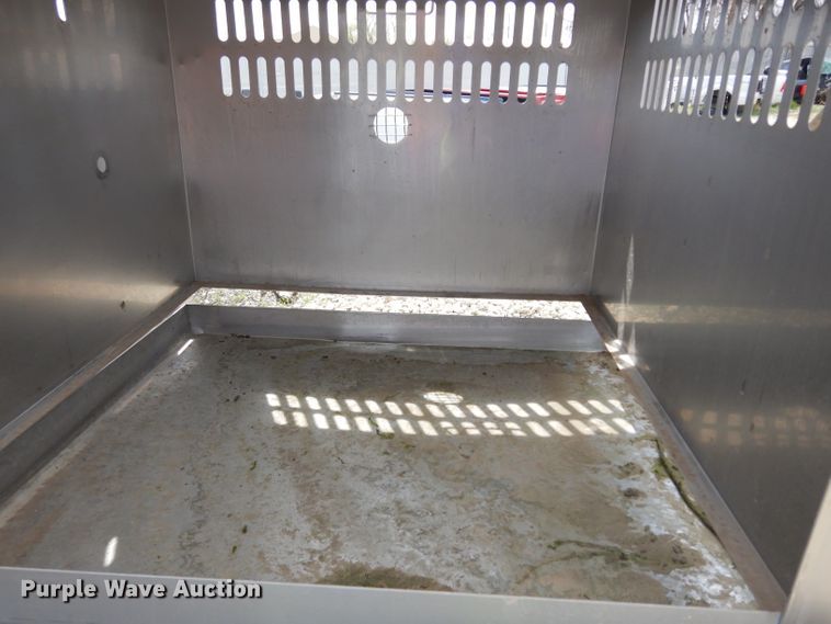 image for item HT9044 Wahmann stainless steel vet animal cage unit