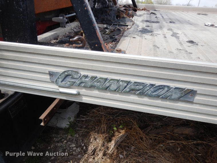Champion aluminum rollback bed in Junction City, KS Item HT9051 sold