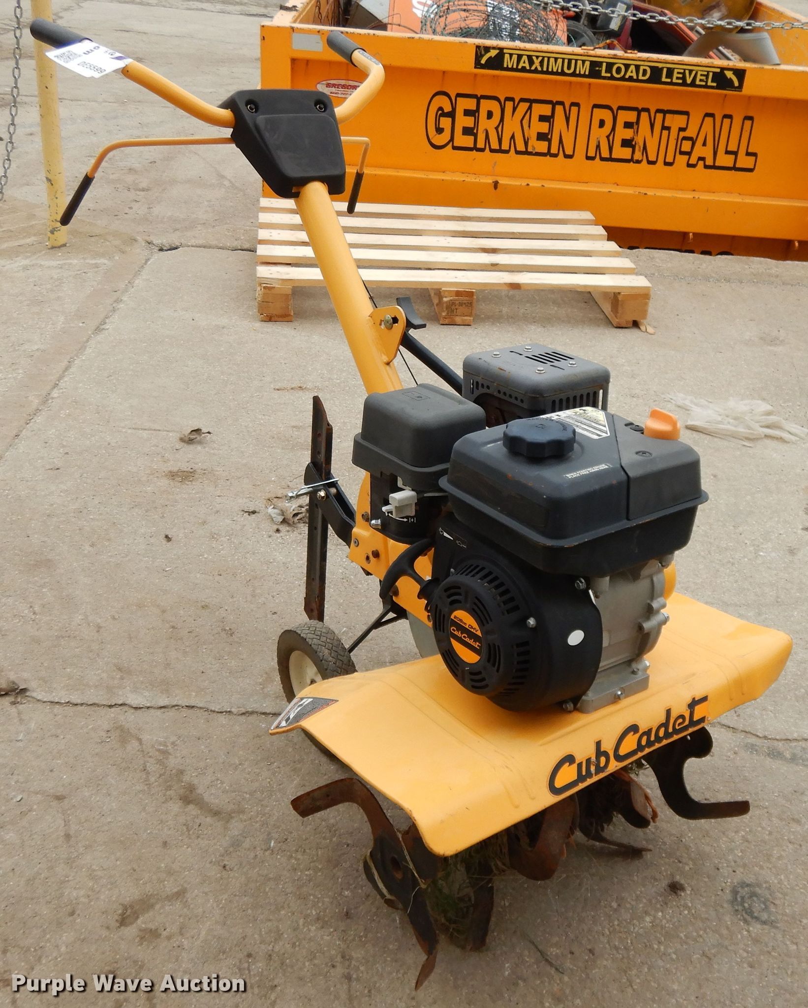 Cub Cadet FT24 tiller in Paola, KS Item DE5599 sold Purple Wave