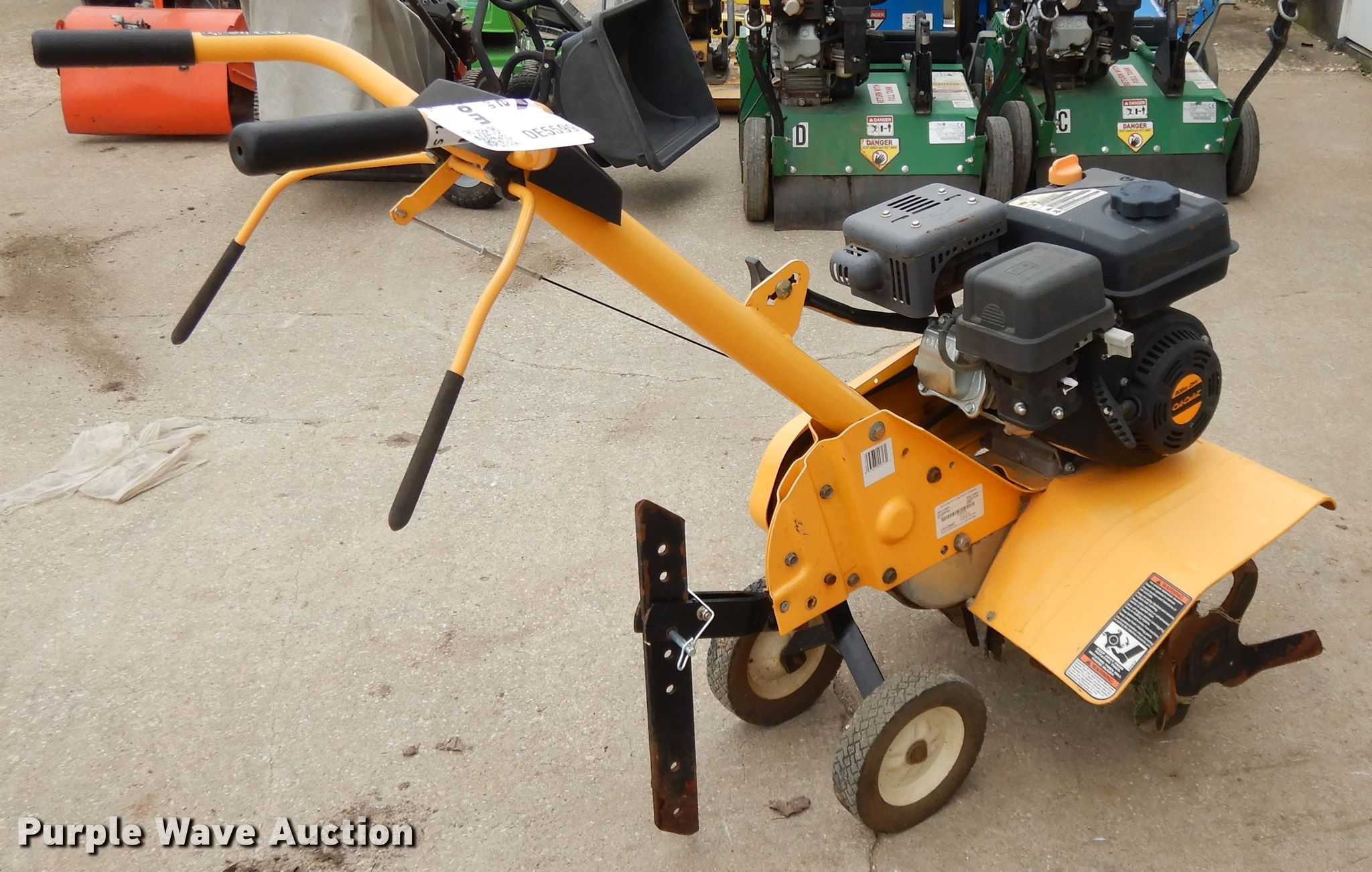 Cub Cadet FT24 tiller in Paola, KS Item DE5599 sold Purple Wave