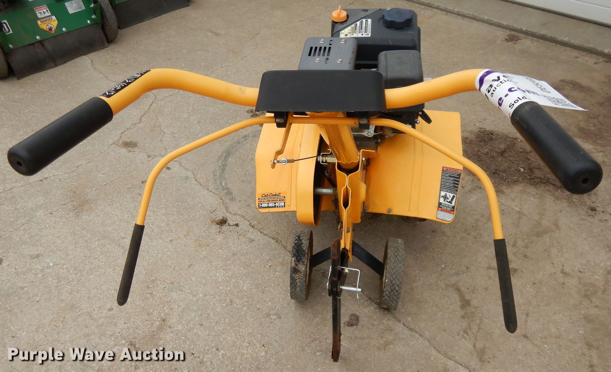 Cub Cadet FT24 tiller in Paola, KS Item DE5599 sold Purple Wave