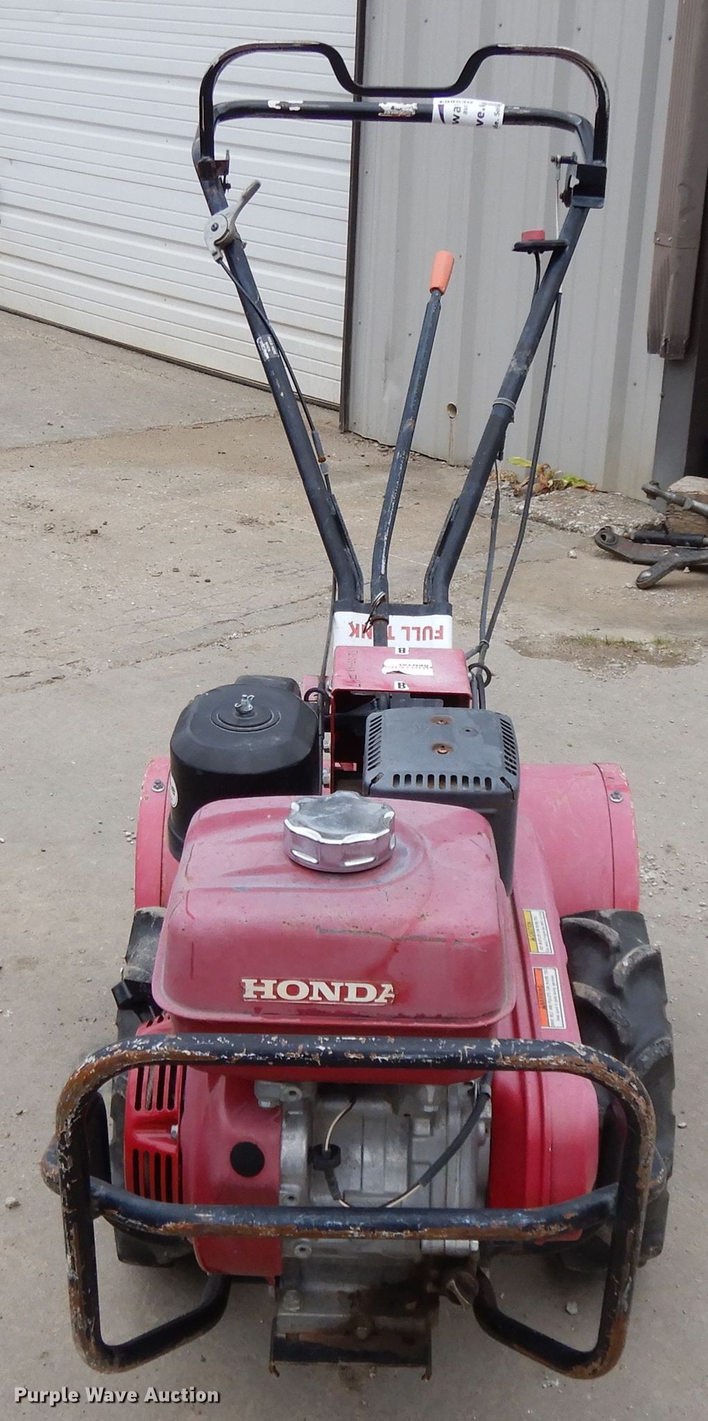 Honda FRC800 tiller in Paola, KS Item DE5604 sold Purple Wave