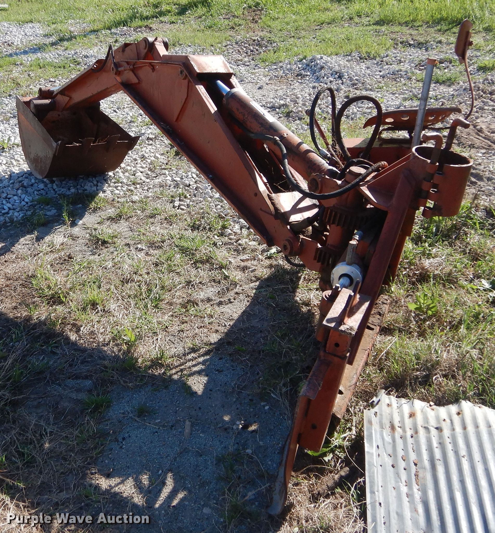 Charles Machine Works 110 skid steer backhoe in Mayfield, KS | Item ...