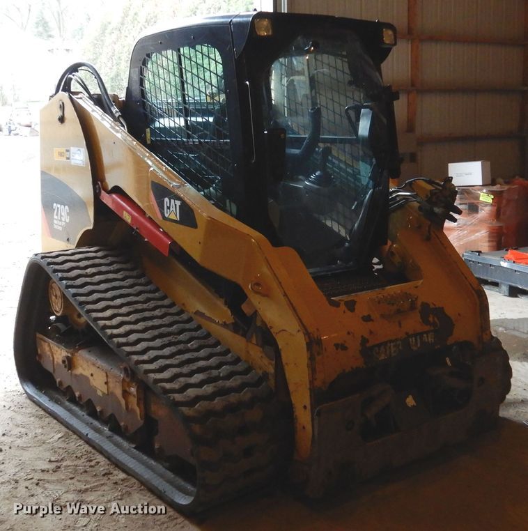 image for item DA8362 2011 Caterpillar 279C  tracked skid steer loader