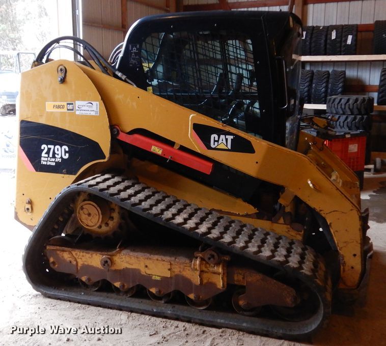 image for item DA8362 2011 Caterpillar 279C  tracked skid steer loader