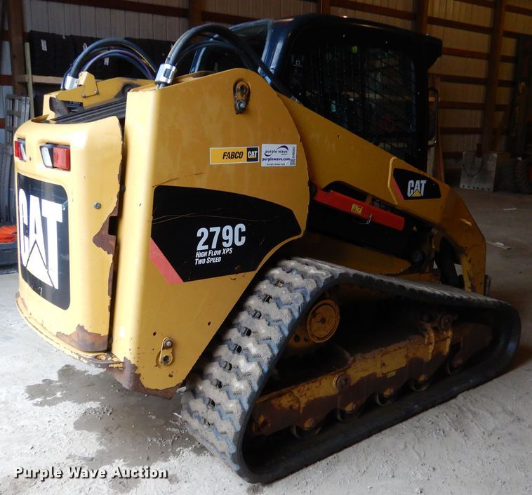 image for item DA8362 2011 Caterpillar 279C  tracked skid steer loader