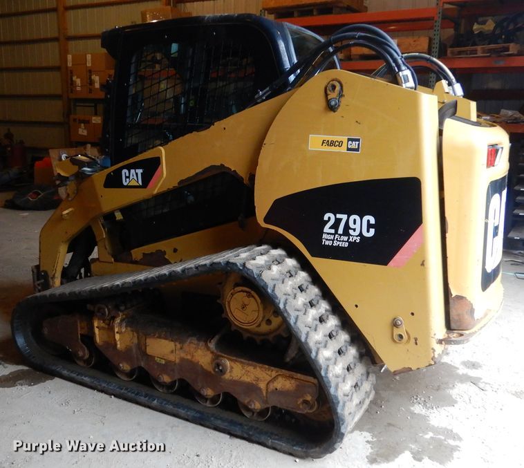 image for item DA8362 2011 Caterpillar 279C  tracked skid steer loader
