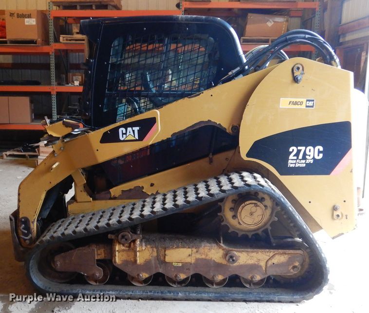 image for item DA8362 2011 Caterpillar 279C  tracked skid steer loader