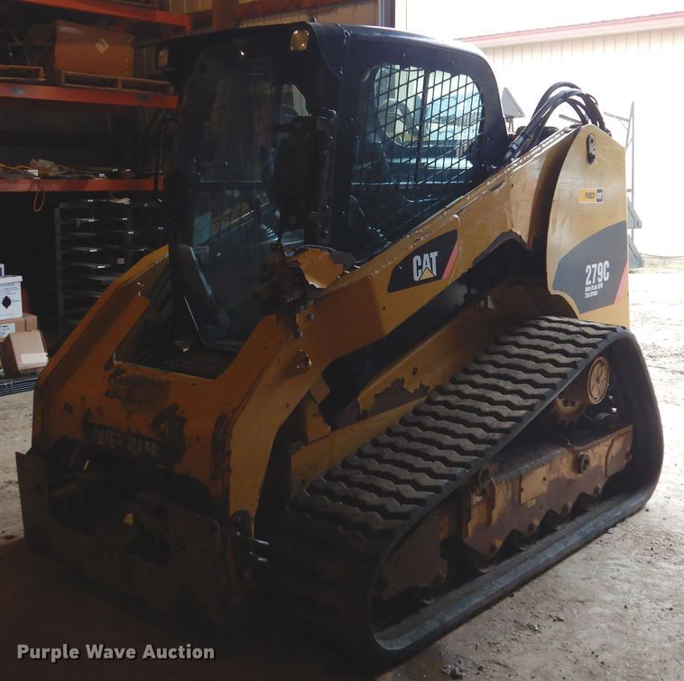 image for item DA8362 2011 Caterpillar 279C  tracked skid steer loader
