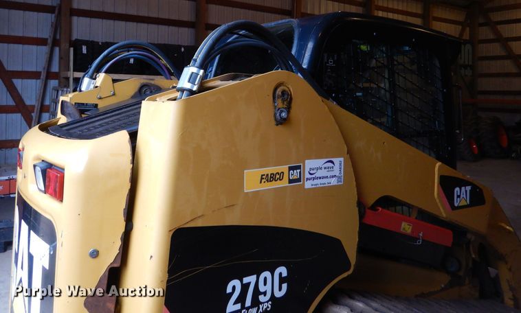 image for item DA8362 2011 Caterpillar 279C  tracked skid steer loader