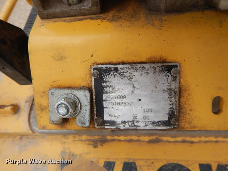 image for item DE5597 Wacker VPG160A plate compactor