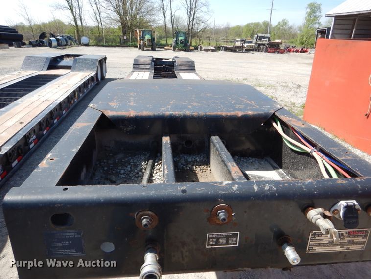 image for item DF3112 2001 Talbert TDW-355-HRG-1-T1 lowboy equipment trailer